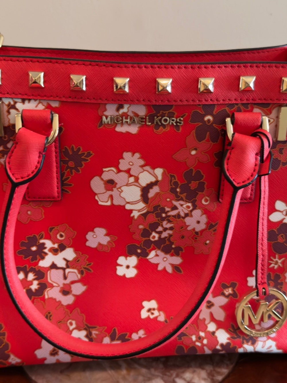 Michael Kors - Red Floral Crossbody